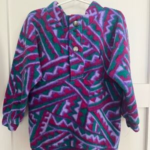 Vintage Kidz Snap Fleece Pullover